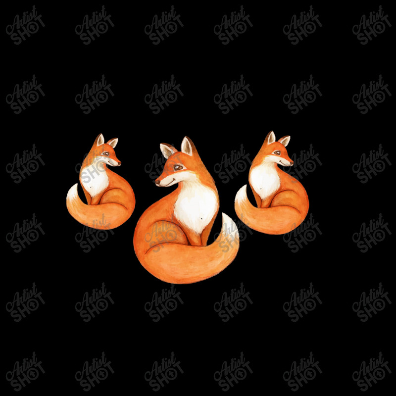 Three Little Foxes In Fox Family I Gift Long Sleeve Shirts by Bettercallsaul | Artistshot