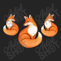 Three Little Foxes In Fox Family I Gift 3/4 Sleeve Shirt | Artistshot