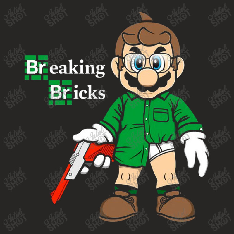 Breaking Bricks Ladies Fitted T-Shirt by Chaselong | Artistshot