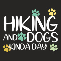 Hiking And Dogs Kinda Day Shirt Can I Pet Your Dog Running T Shirt Ladies Fitted T-shirt | Artistshot