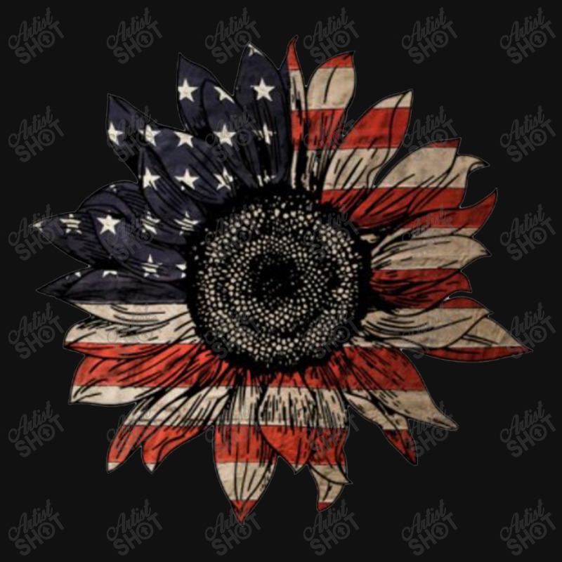 American Sunflower Oval Patch | Artistshot