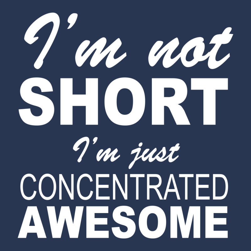 I'm Not Short I'm Just Concentrated Awesome Men Denim Jacket | Artistshot