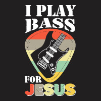 Play Bass For Jesus Guitar T  Shirt Play Bass For Jesus Guitar Vintage T-shirt | Artistshot