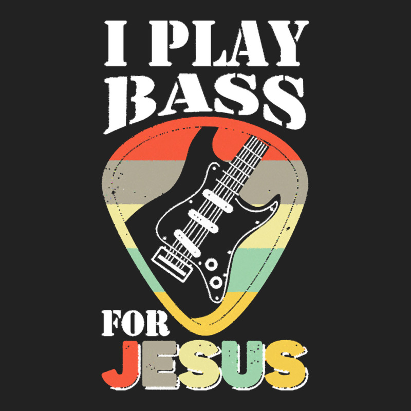 Play Bass For Jesus Guitar T  Shirt Play Bass For Jesus Guitar Vintage Backpack | Artistshot