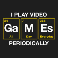 I Play Video Games Periodically Element Blocks Premium T Shirt Classic T-shirt | Artistshot