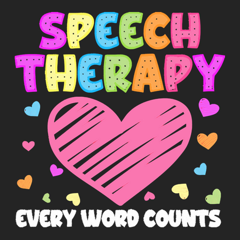 Speech Therapy T  Shirt S L P Language Pathologist & Speech Therapy Ev 3/4 Sleeve Shirt by robb98104 | Artistshot