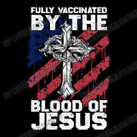 Jesus Christ Christian Funny Chiristian Full Vaccinated By The Blood O Pocket T-shirt | Artistshot