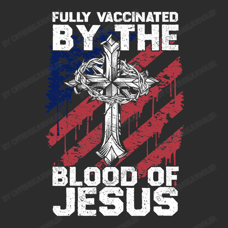 Jesus Christ Christian Funny Chiristian Full Vaccinated By The Blood O Exclusive T-shirt | Artistshot