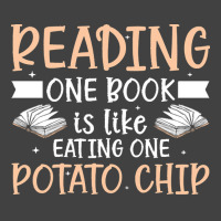 Reading T  Shirt Reading One Book Is Like Eating One Potato Chip T  Sh Vintage T-shirt | Artistshot