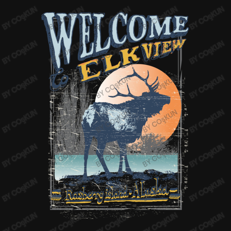 Welcome Elkview Island Alaska Baby Bibs by coşkun | Artistshot