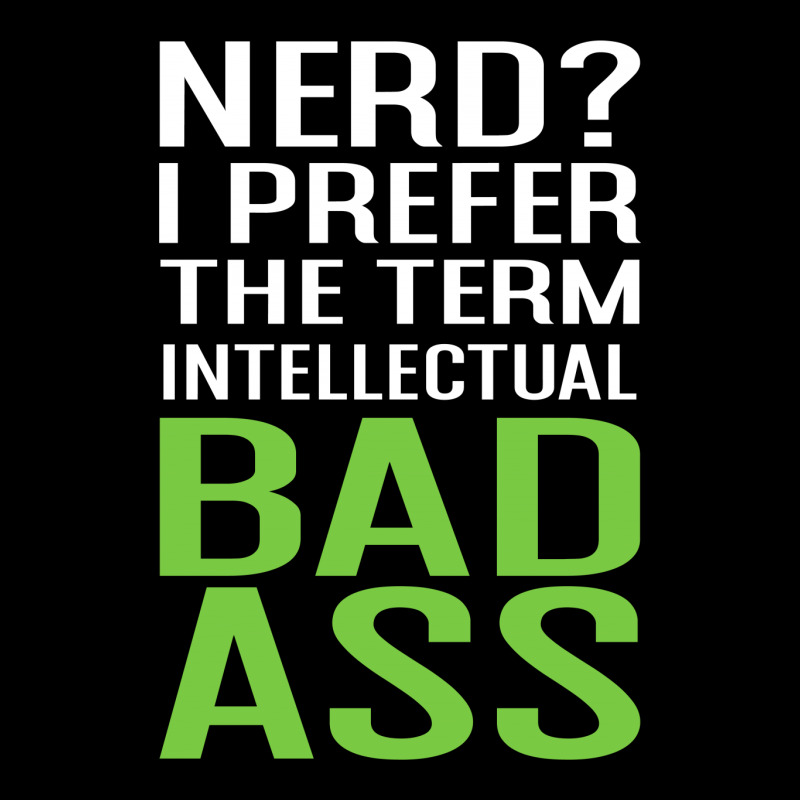 Intellectual Bad Ass T-shirt V-neck Tee | Artistshot