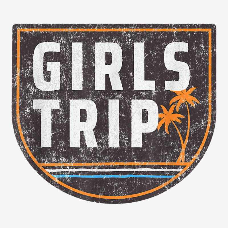 Womens Matching Girls Trip   Vacation Weekend Road Trip T Shirt Atv License Plate | Artistshot