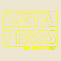 Womens Metaphors Be With You Funny English Teacher Shirts T Shirt V Ne Cropped Hoodie | Artistshot