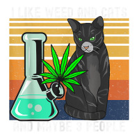 I Like Weed My Cat And Maybe 3 People Retro T Shirt Youth Hoodie | Artistshot