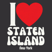 I Love Staten Island Lovers Retro Distressed Pullover Hoodie Vintage Hoodie | Artistshot