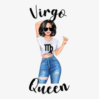 Womens Virgo Queen Mom Zodiac Astrology Birthday Symbol Sign T Shirt Ladies Fitted T-shirt | Artistshot