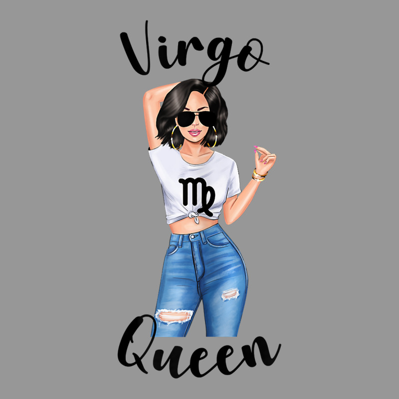 Womens Virgo Queen Mom Zodiac Astrology Birthday Symbol Sign T Shirt Women's V-Neck T-Shirt by belenfinl | Artistshot