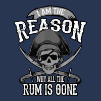 Funny Am The Reason Why All The Rum Is Gone I Gift T Shirt Ladies Denim Jacket | Artistshot