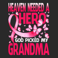 Heaven Needed A Hero God Picked My Grandma Breast Cancer T Shirt Printed Hat | Artistshot