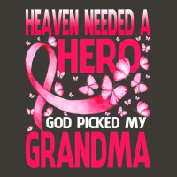 Heaven Needed A Hero God Picked My Grandma Breast Cancer T Shirt Bucket Hat | Artistshot