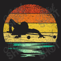 Vintage Billiards Pool Retro Sunset Billiards T-shirt | Artistshot