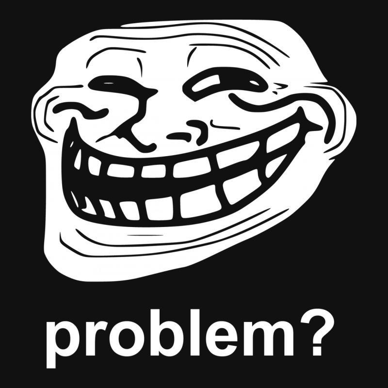 Custom Problem Trollface Troll Face Slogan Internet Meme Pencil Skirts