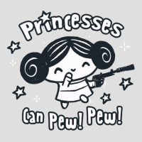 Princesses Can Pew! Pew! Too V-neck Tee | Artistshot