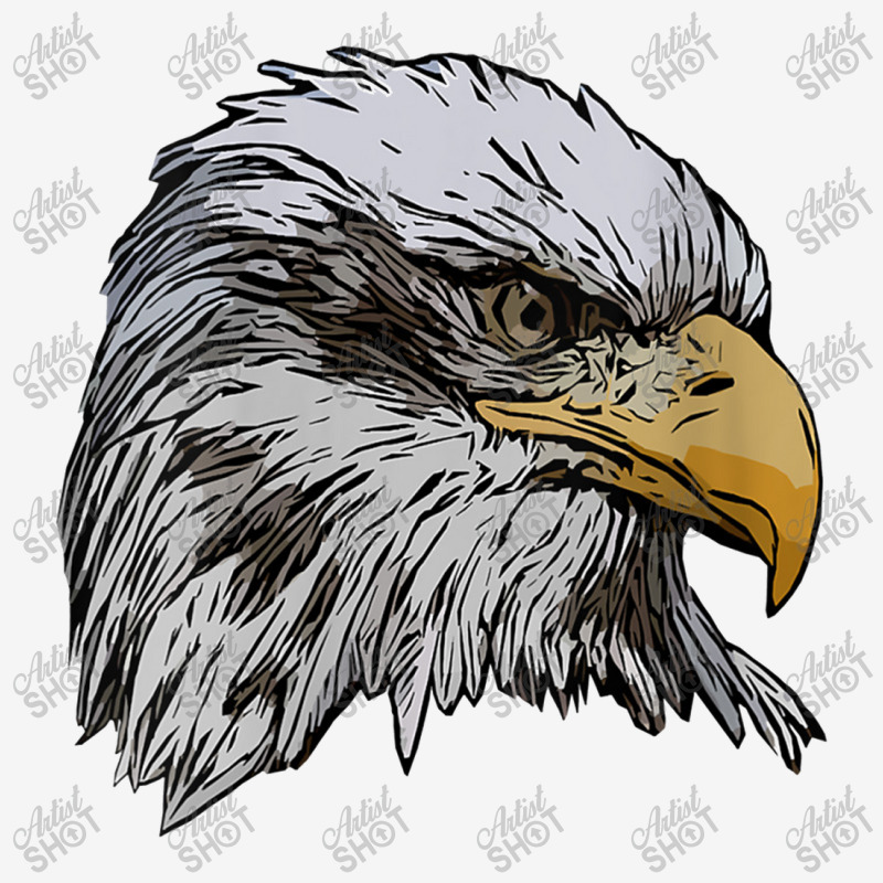 Womens Eagle Imprint American Bird Animal Retro Art Motif Bald V Neck License Plate | Artistshot