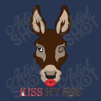 Kiss My Ass Ladies Denim Jacket | Artistshot