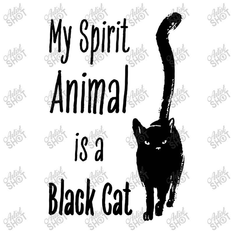 Copy Of My Spirit Animal Is A Black Cat Unisex Hoodie by Ugeg Ugeg | Artistshot