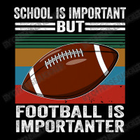 Football School Is Important Football Importanter Cropped Hoodie | Artistshot