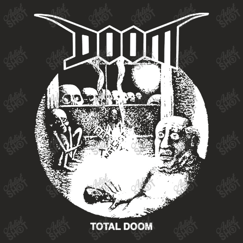 #doom Total Doom Ladies Fitted T-Shirt by Alitaz | Artistshot