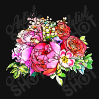 Big Bold Floral Round Patch | Artistshot