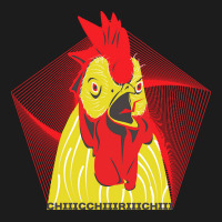 Chicken T  Shirt Screaming Rooster T  Shirt (3) Hoodie & Jogger Set | Artistshot