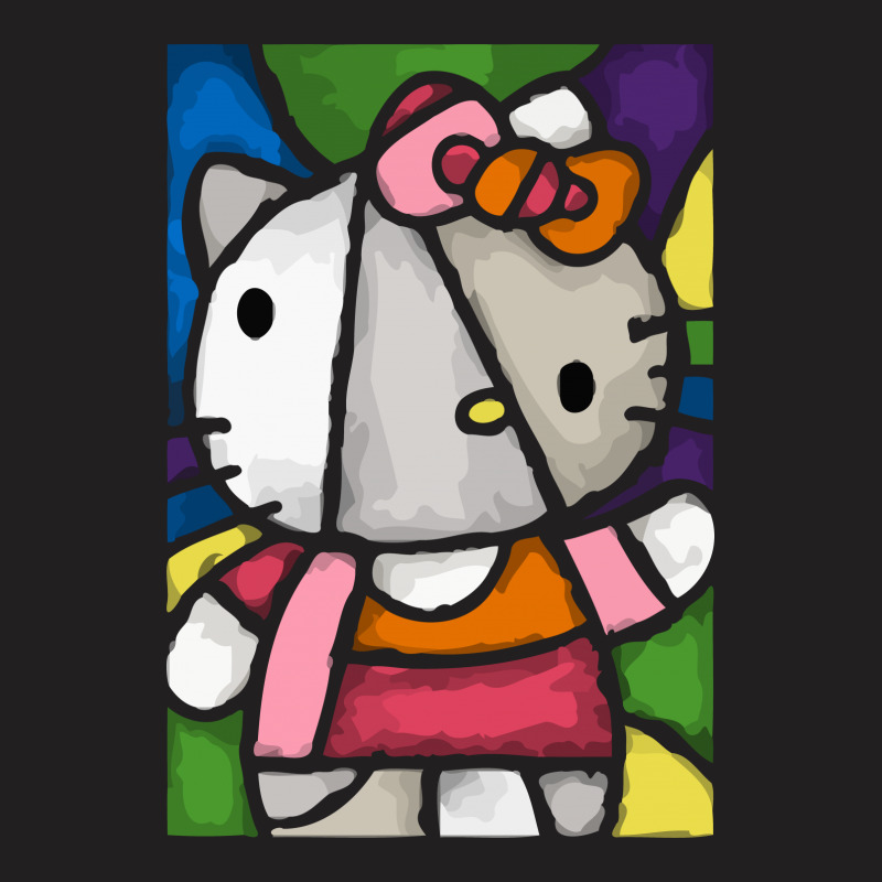 Hello Picasso Kitty T-shirt | Artistshot
