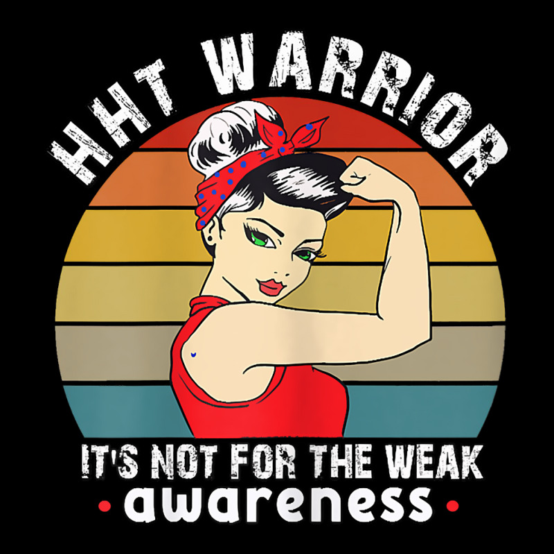 Womens Hht Warrior Women Awareness T Shirt Men's 3/4 Sleeve Pajama Set | Artistshot