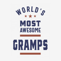 World's Most Awesome Gramps Ladies Polo Shirt | Artistshot