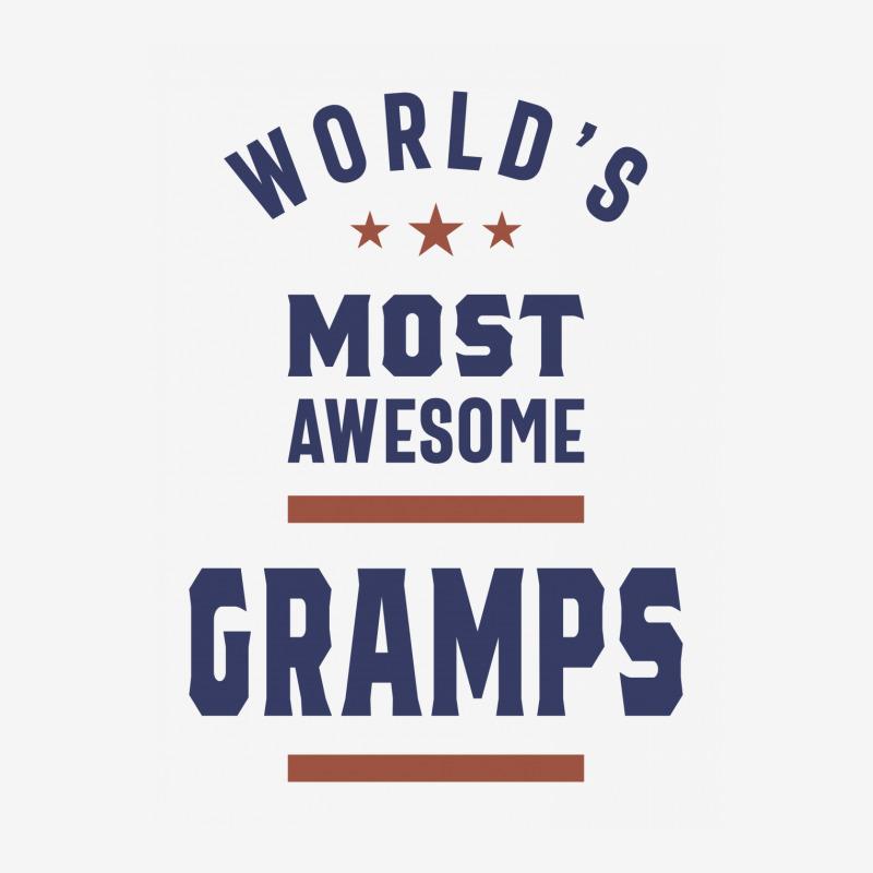 World's Most Awesome Gramps Ladies Polo Shirt | Artistshot