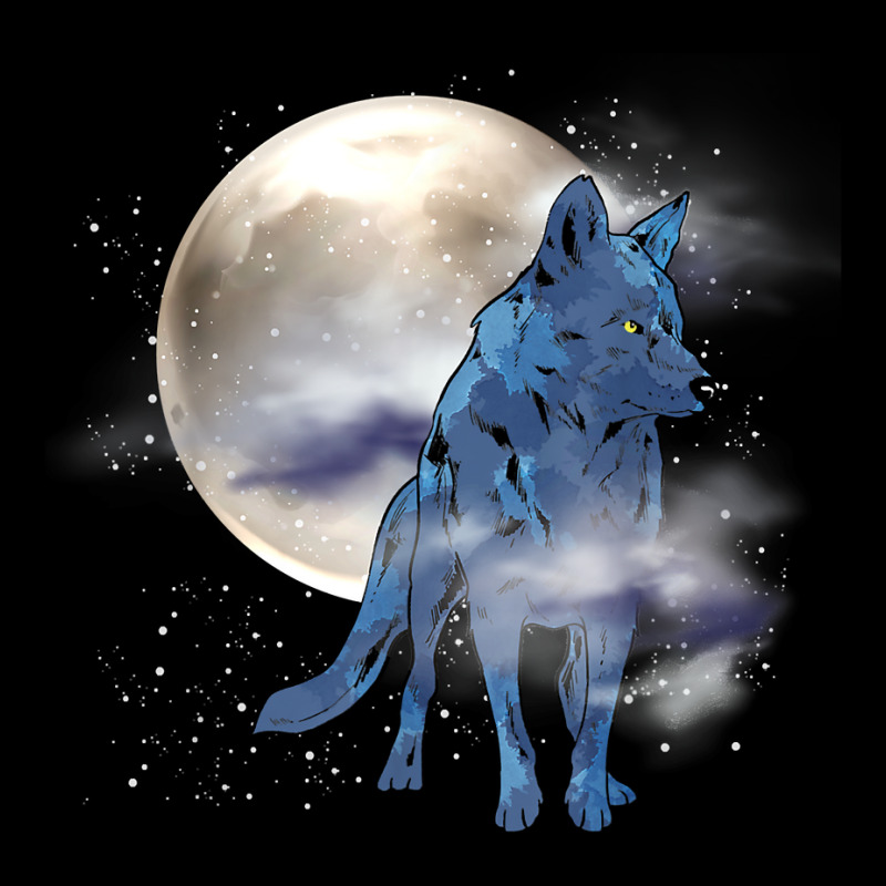 Howling Predator Animal Lover Forest Full Moon Wolf T Shirt Legging by jermonmccline | Artistshot