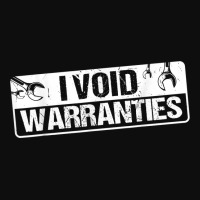 I Void Warranties T Shirt Crop Top | Artistshot