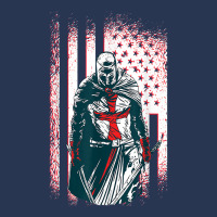 Jesus Crusader Warrior, Vintage American Flag Knight Templar T Shirt Men Denim Jacket | Artistshot