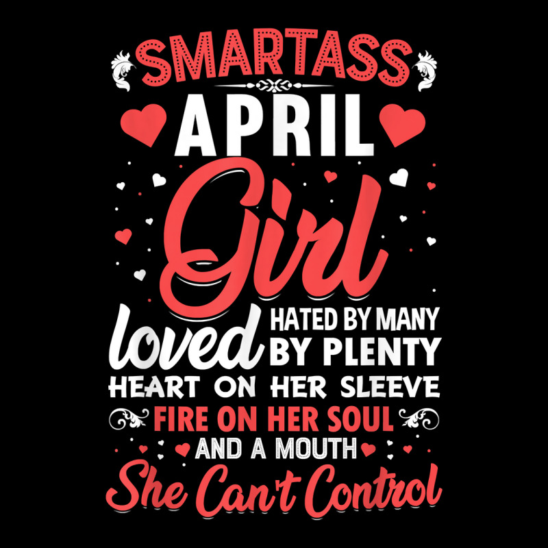 Smartass April Girl For Women T Shirt Adjustable Cap | Artistshot