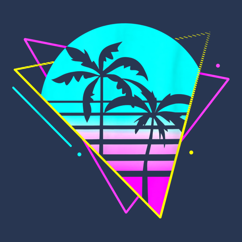 Vaporwave Aesthetic. Vintage Palm Paradise. Retro Palm Tree T Shirt Men Denim Jacket by jermonmccline | Artistshot