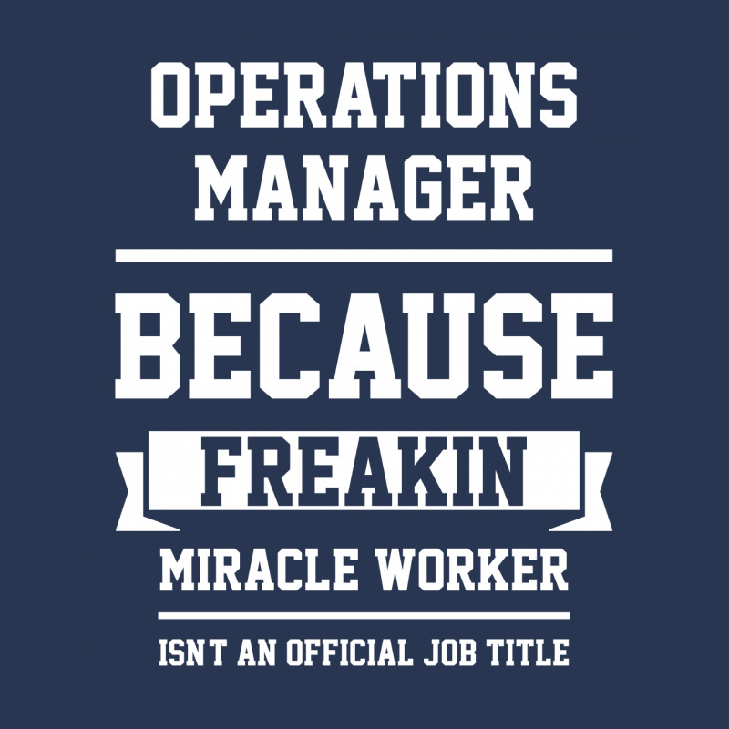 Operations Manager - Cool Gift Job Men Denim Jacket | Artistshot