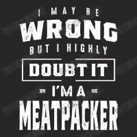 Meatpacher Job Title Tee Gift For Mens Womens Ladies Fitted T-shirt | Artistshot