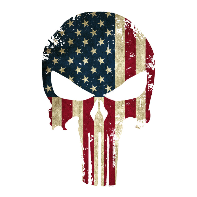 The Punisher American Flag Toddler T-shirt | Artistshot