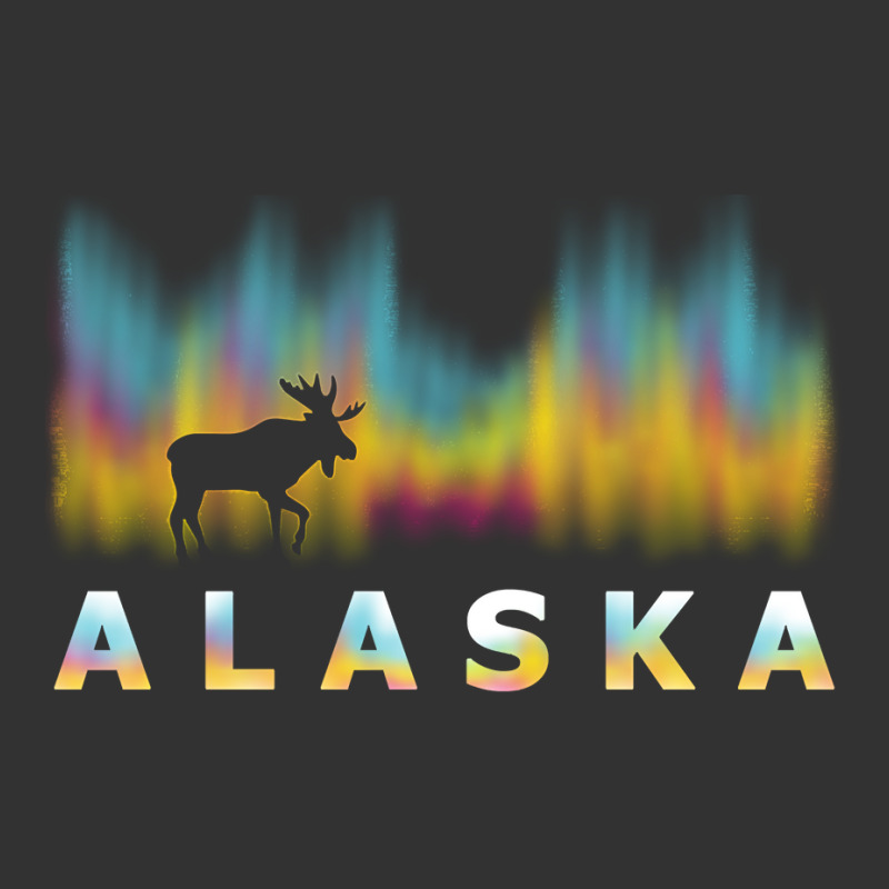 Alaska Reindeer Design With Polar Lights And Moose Pullover Hoodie Baby Bodysuit by jermonmccline | Artistshot