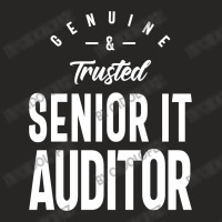 Senior It Auditor Job Title Gift Ladies Fitted T-shirt | Artistshot