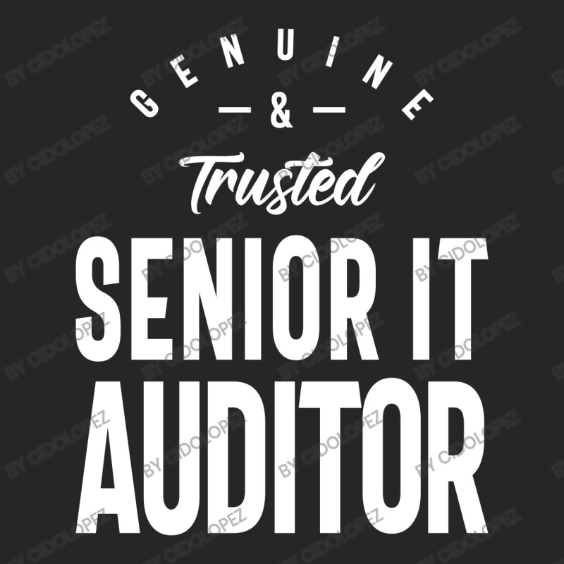 Senior It Auditor Job Title Gift Ladies Fitted T-Shirt by cidolopez | Artistshot