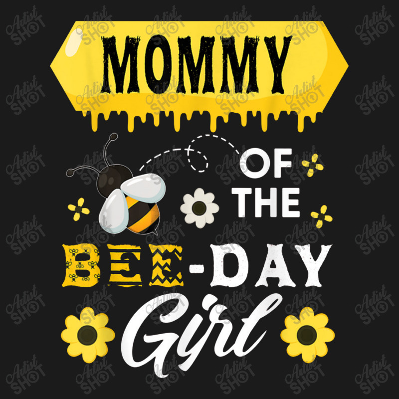 Mommy Of The Bee Birthday Girl Family Matching Hive Honey Full-length Apron | Artistshot